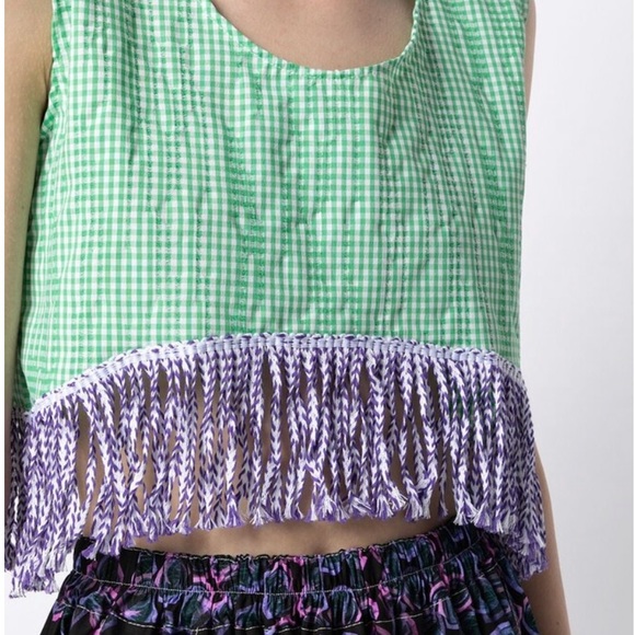 Tata Christine Checkered Tank - Picture 2 of 3